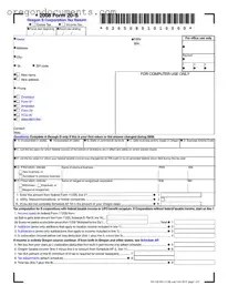 Free Oregon 20 S PDF Template